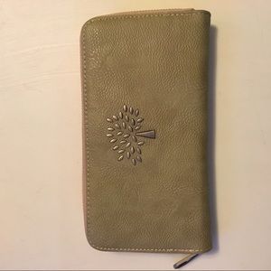 W’s Tan Faux Leather Wallet
